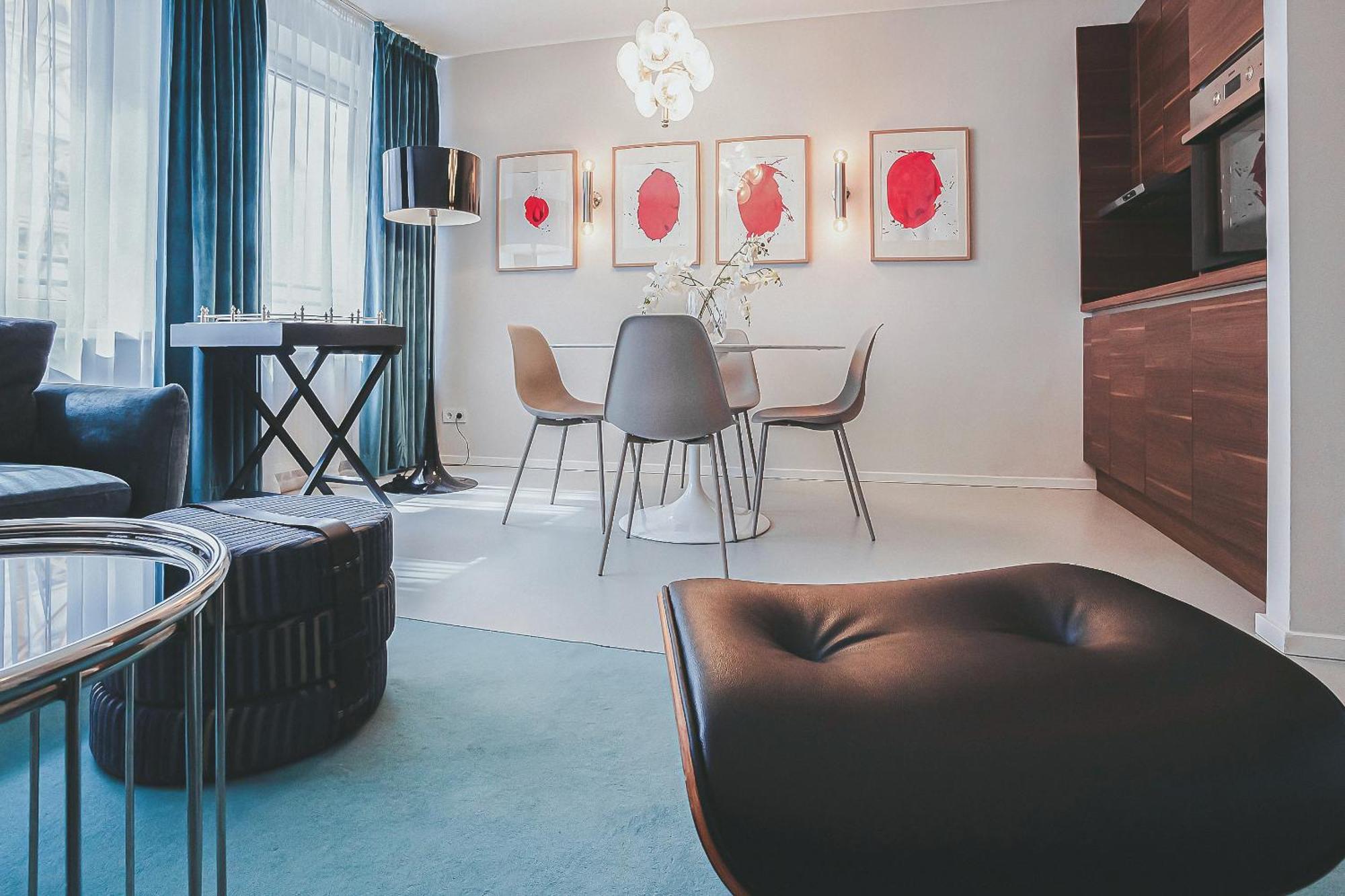 Heymi Apartments Mondschein Vienne Chambre photo
