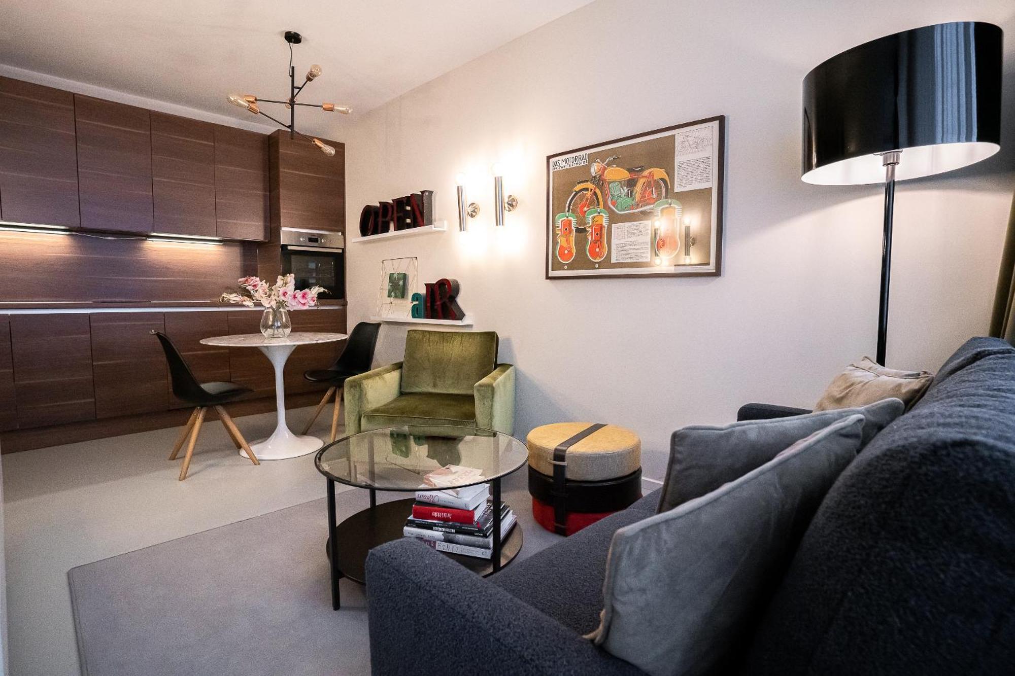 Heymi Apartments Mondschein Vienne Chambre photo