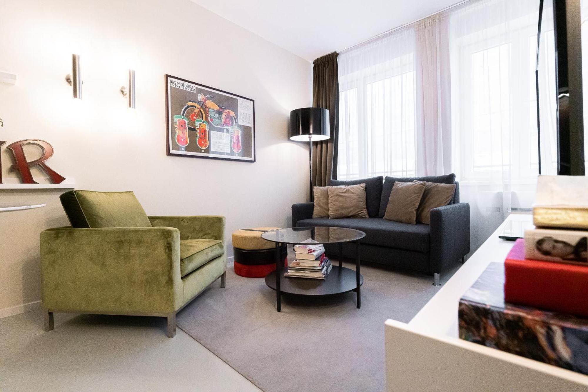 Heymi Apartments Mondschein Vienne Chambre photo